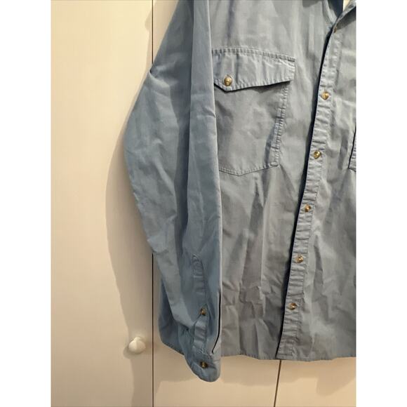 Patagonia SLICK CALM Vented Fishing Shirt, Quick Dry Blend Men's L, BLUE 52230 - Picture 5 of 13